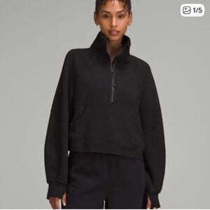 Lululemon half zip scuba